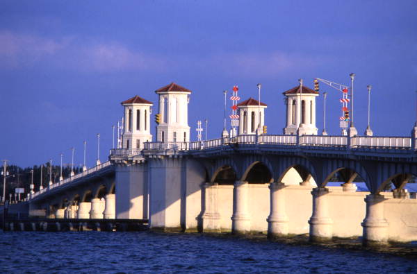 Bridge of Lions in St. Augustine.