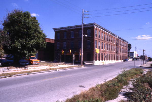 Ybor Factory Building on the corner of 8th Ave. and 13th St. in Tampa.