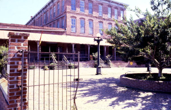 Ybor Square at the historic Factory Building in Tampa.