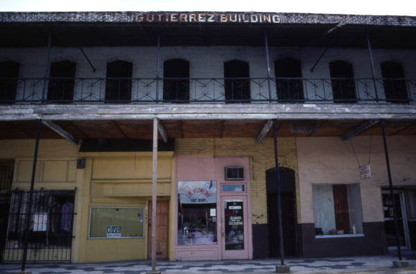 Front of Gutierrez Building at 1603 E. 7th Ave. in downtown Ybor City.
