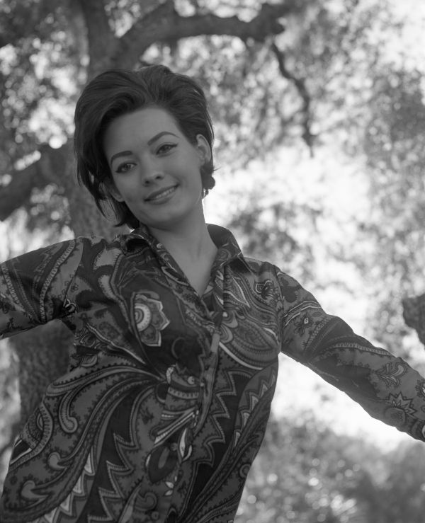 Outdoor portrait of Miss Florida Gloria Brody.