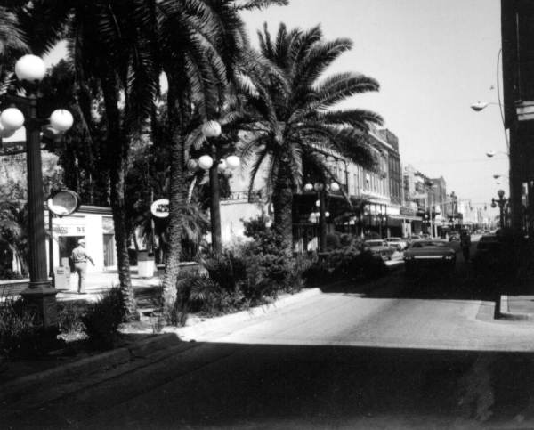 Ybor City street scene - Tampa, Florida.