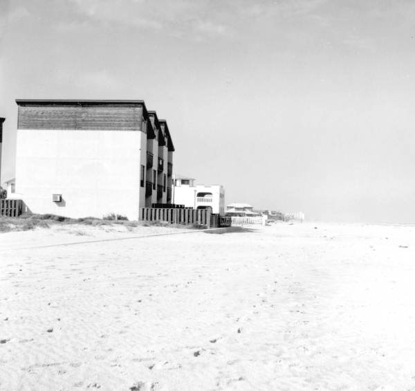 Residences on the beach.