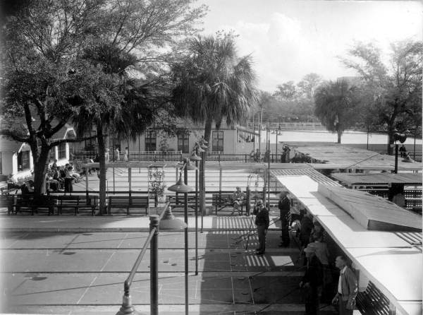 Players on the shuffleboard courts - Saint Petersburg, Florida