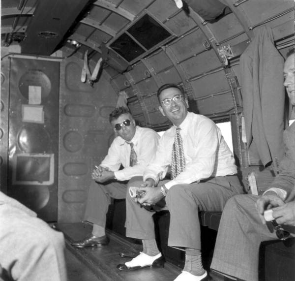 Commission members on the way to Fort Walton Beach meeting