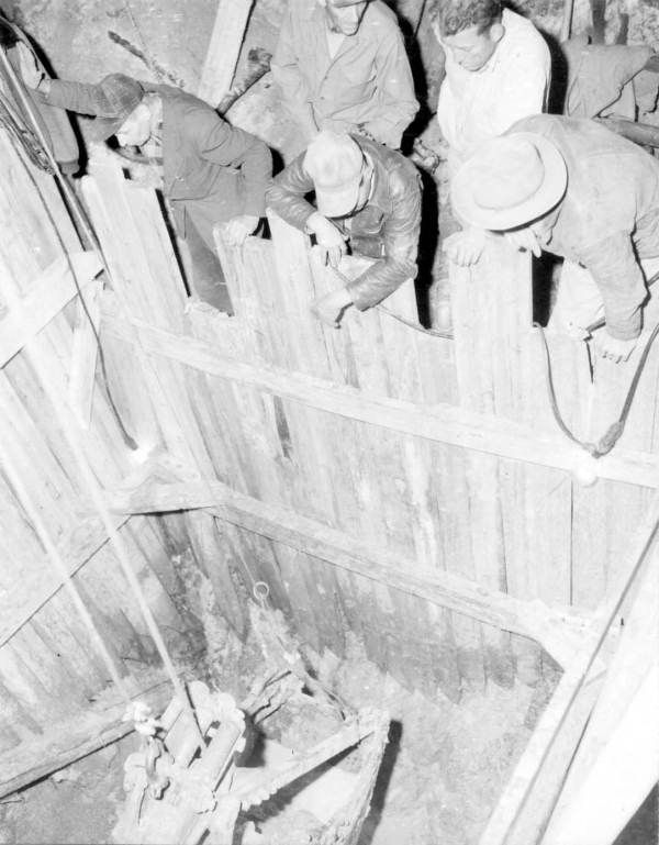 Gold excavation in the middle of Green Cove Springs - Green Cove Springs, Florida