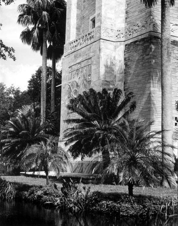 View of Bok Tower sundial - Lake Wales, Florida