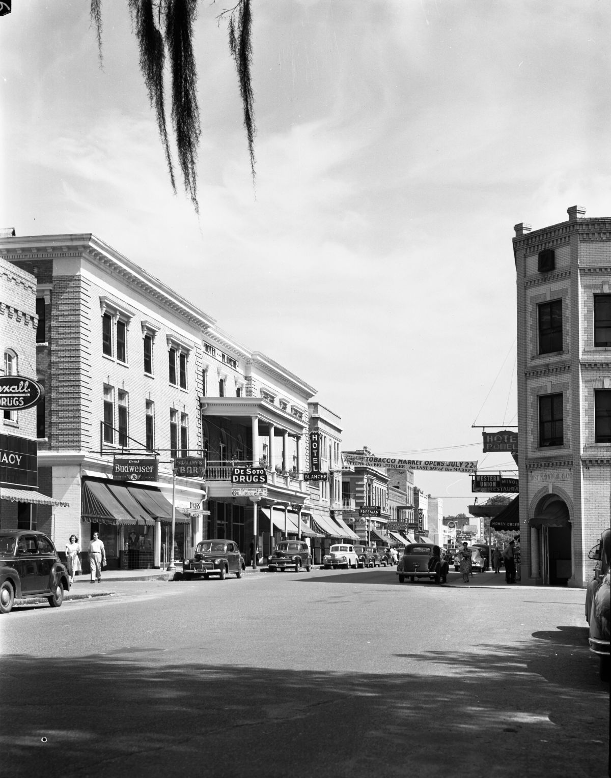 Downtown area on Marion Street - Lake City, Florida.