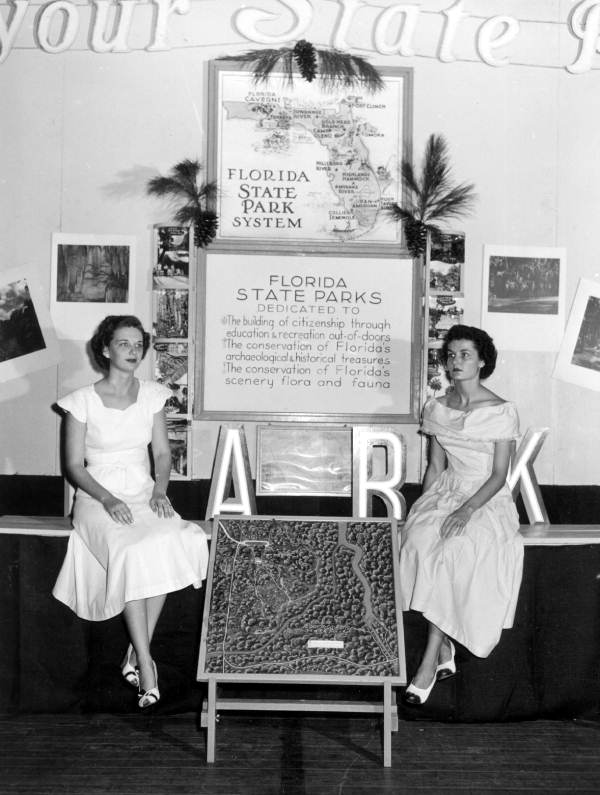 Florida Park Service exhibit - DeFuniak Springs, Florida
