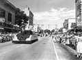 View of a float in the parade at the watermelon festival - Leesburg, Florida