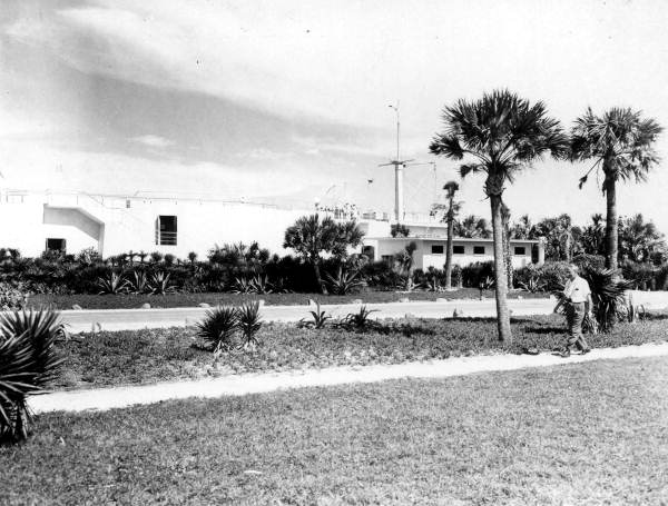 View of buildings at Marine Studios - Marineland, Florida