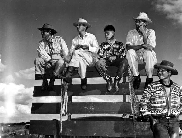 Local Seminole Indians at the rodeo - Okeechobee, Florida