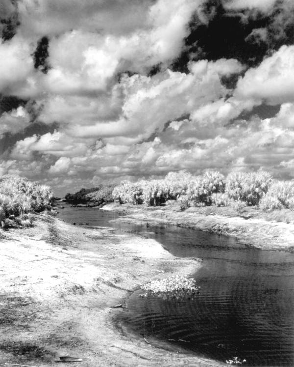 Clouds over the landscape - Brighton Reservation, Florida