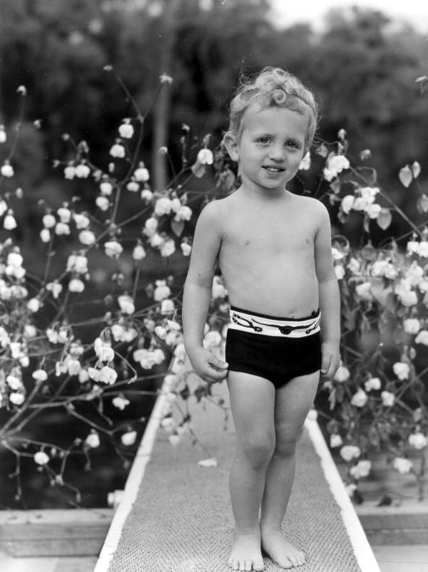Portrait of young diver, Johnny Allcorn - Dunnellon, Florida