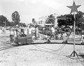 People enjoying the carnival rides at the watermelon festival - Leesburg, Florida