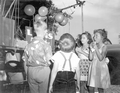 Children at the watermelon festival carnival - Leesburg, Florida