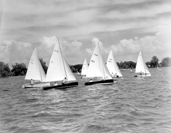 Rhodes bantam class in Labor Day boat races