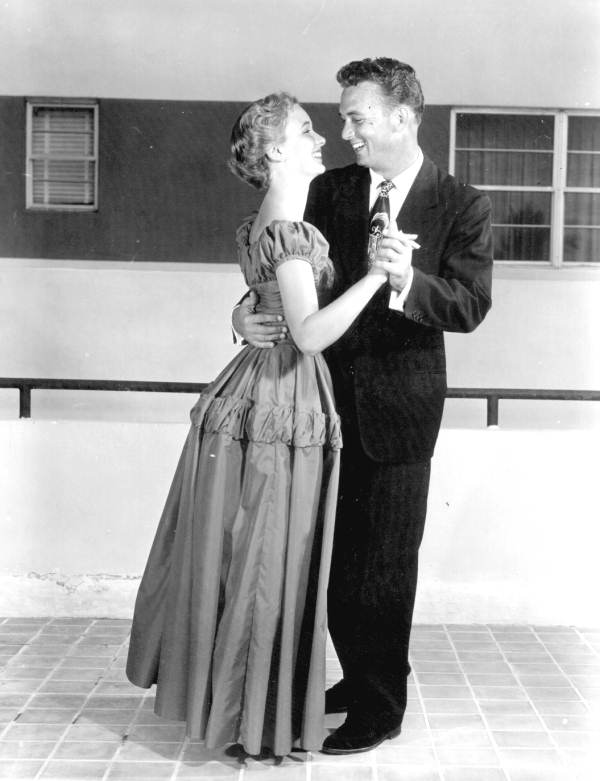 Shelly Fairchild and Bob Youmans dance together - Miami, Florida