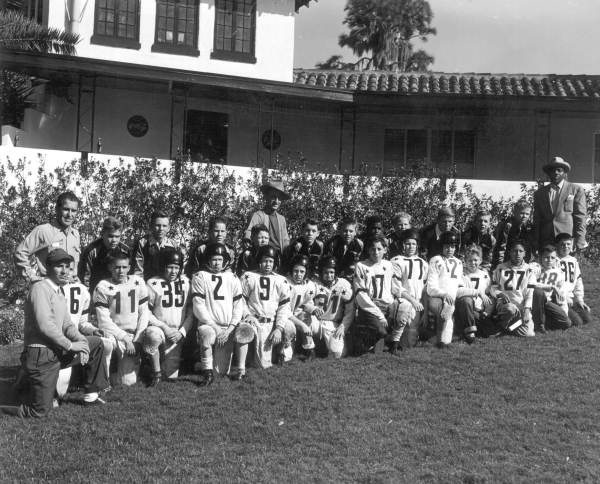 Las Vegas football team at Cypress Gardens - Winter Haven, Florida