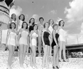 Beauty contestants at the watermelon festival - Leesburg, Florida