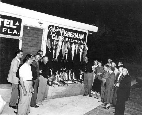 Members of the Flying Fisherman Club - Marathon, Florida.