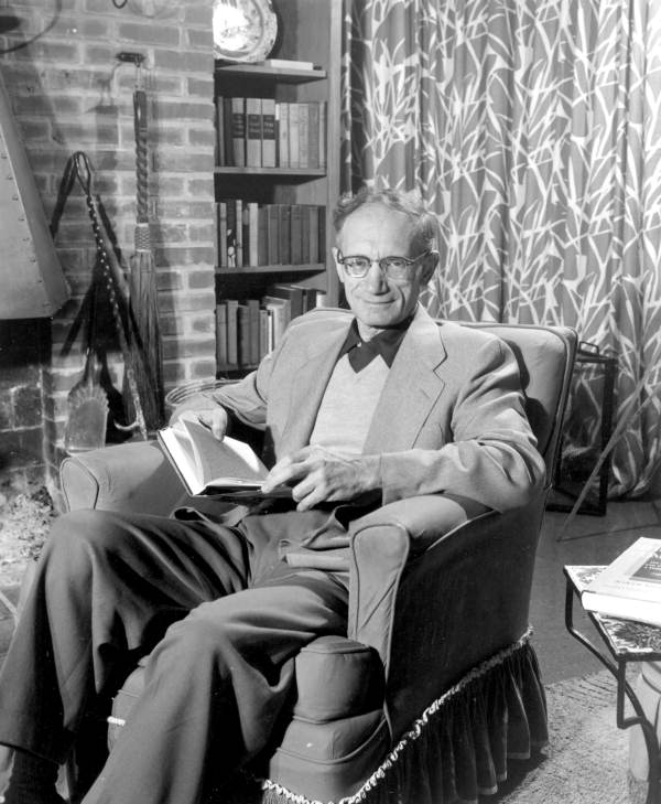 Portrait of agrarian theorist Ralph Borsodi in Melbourne Village, Florida.