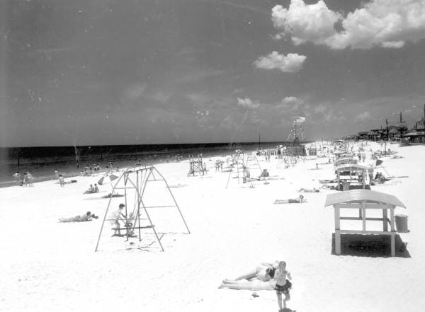 People engage in various activities at Long Beach Resort.