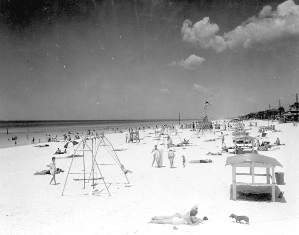 People engage in various activities at Long Beach Resort.