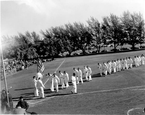 Group of 75 years or older softball players. - Saint Petersburg, Florida .