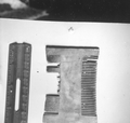 Ivory comb on display at McKee's Museum of Sunken Treasure - Plantation Key, Florida