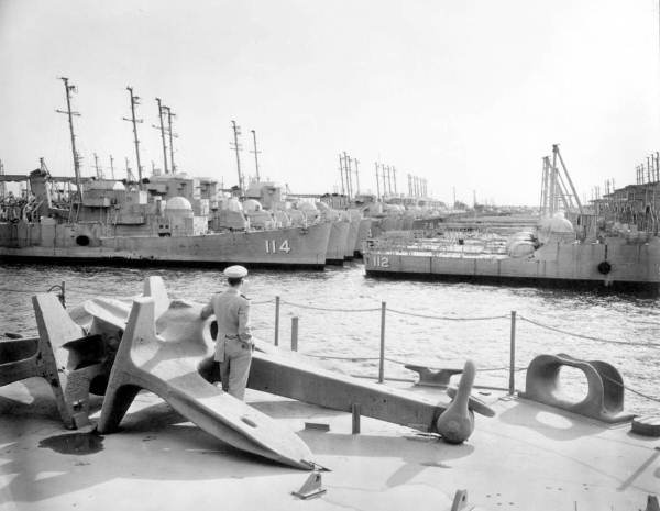 Naval shipyard - Green Cove Springs, Florida.