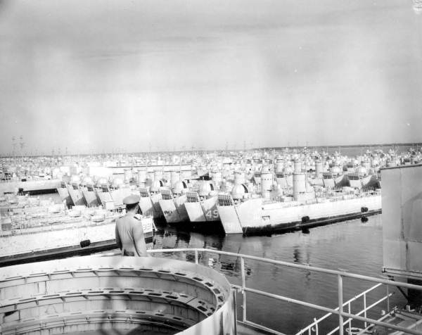 Naval shipyard - Green Cove Springs, Florida.