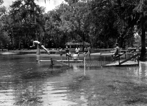 Swimming at Hart Springs