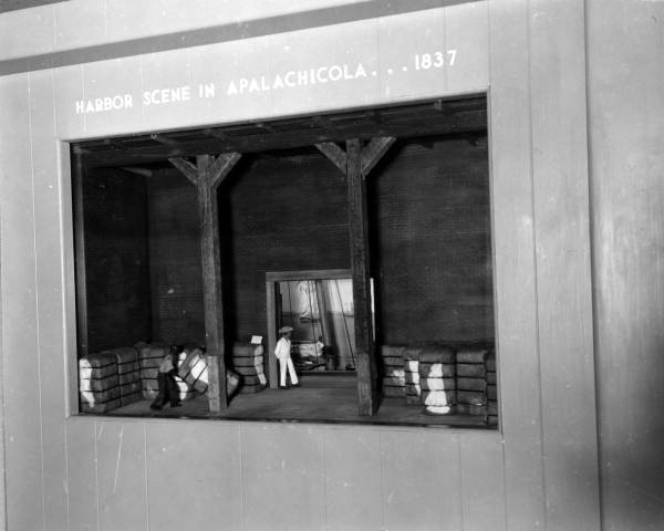 Exhibit at the John Gorrie Museum State Park - Apalachicola, Florida.