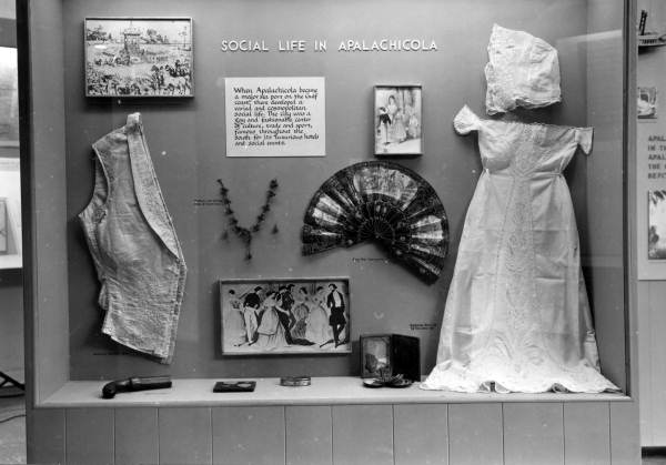 Exhibit at the John Gorrie Museum State Park - Apalachicola, Florida.