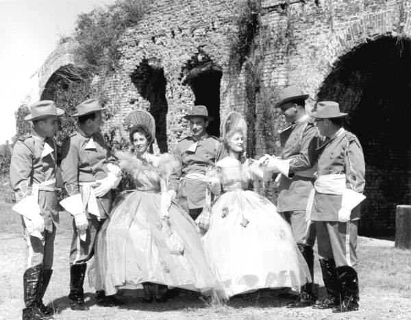 Costumed participants of the Quadricentennial Festival - Pensacola, Florida