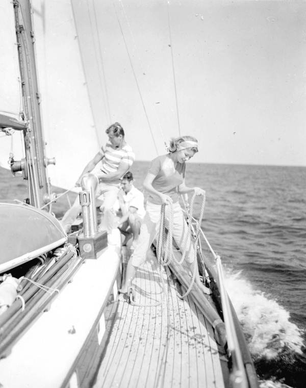 Sailboating