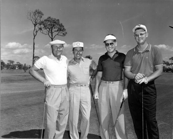 Unidentified golfers at a PGA Tournament - Naples, Florida