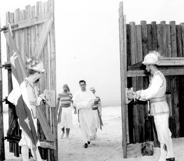 Costumed participants of the Quadricentennial Festival - Pensacola, Florida