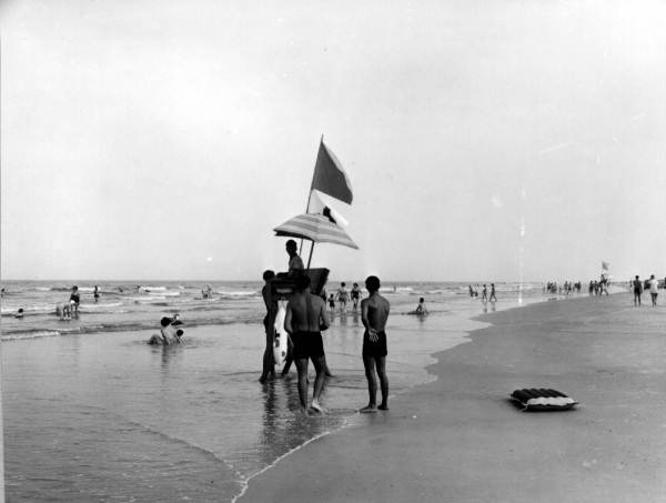 Life guard at Saint Augustine Beach.