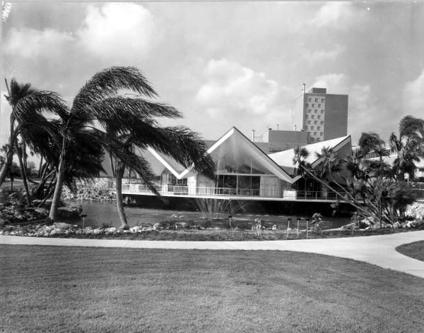 View of Busch Gardens hospitality house - Tampa, Florida