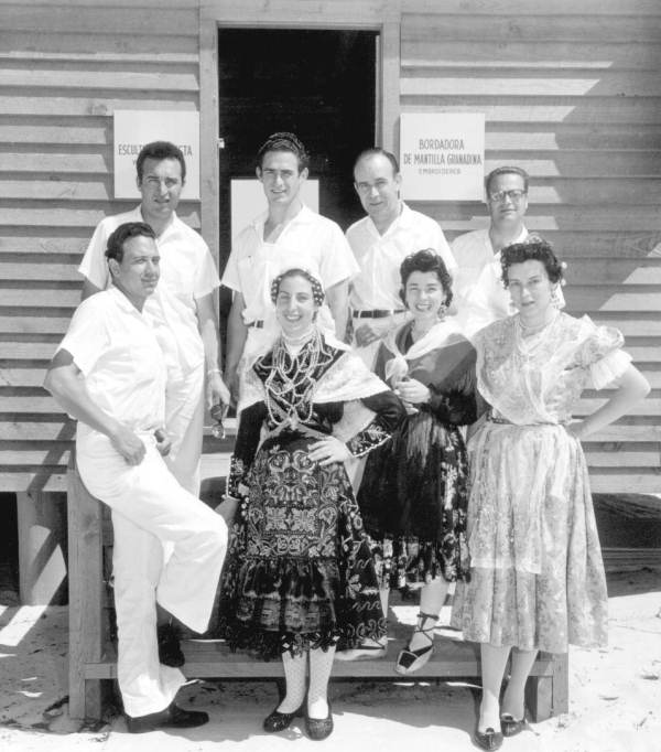 Costumed participants of the Quadricentennial Festival - Pensacola, Florida