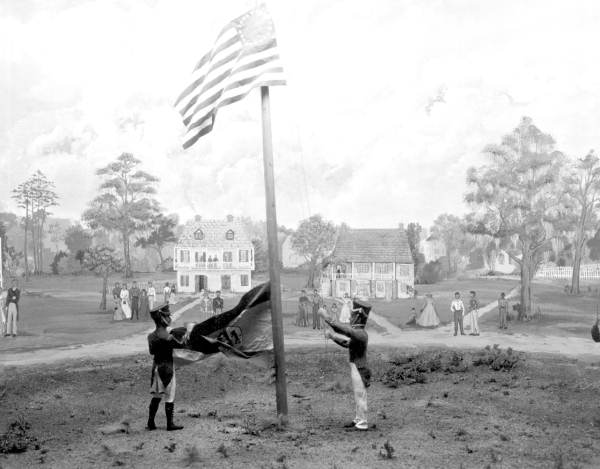 Quadricentennial festival diorama exhibit - Pensacola, Florida