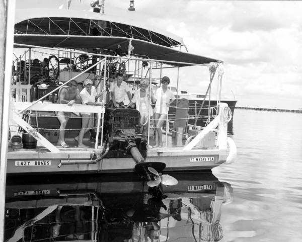 Shantyboat party - Fort Myers, Florida.