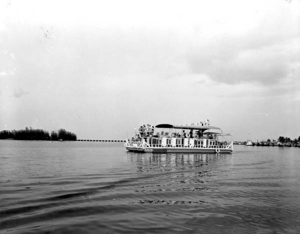 Shantyboat party on the water - Fort Myers, Florida.