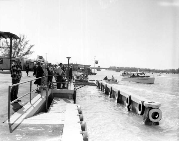The Outboarder marina - Sarasota, Florida.
