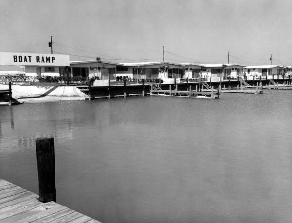 Boat ramp area - Marathon, Florida.