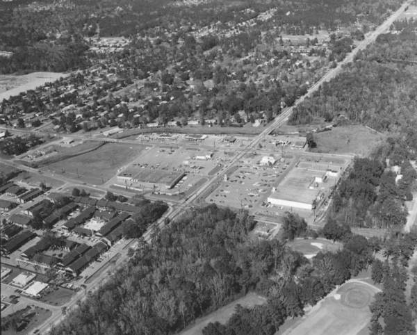 Aerial view Gainesville.