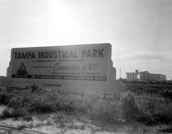 Tampa Industrial Park billboard - Tampa, Florida