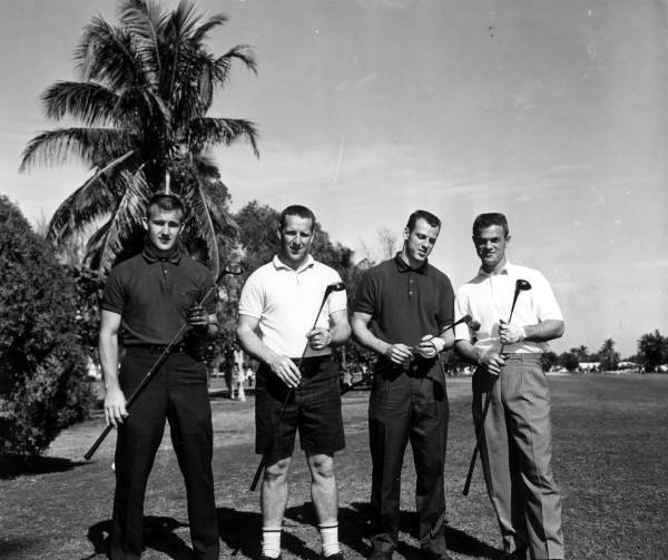 Golfers at the tournament - Fort Lauderdale, Florida